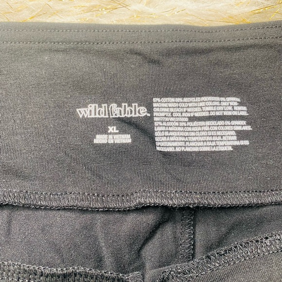Wild Fable Black Leggings Size Xl - Picture 4 of 4